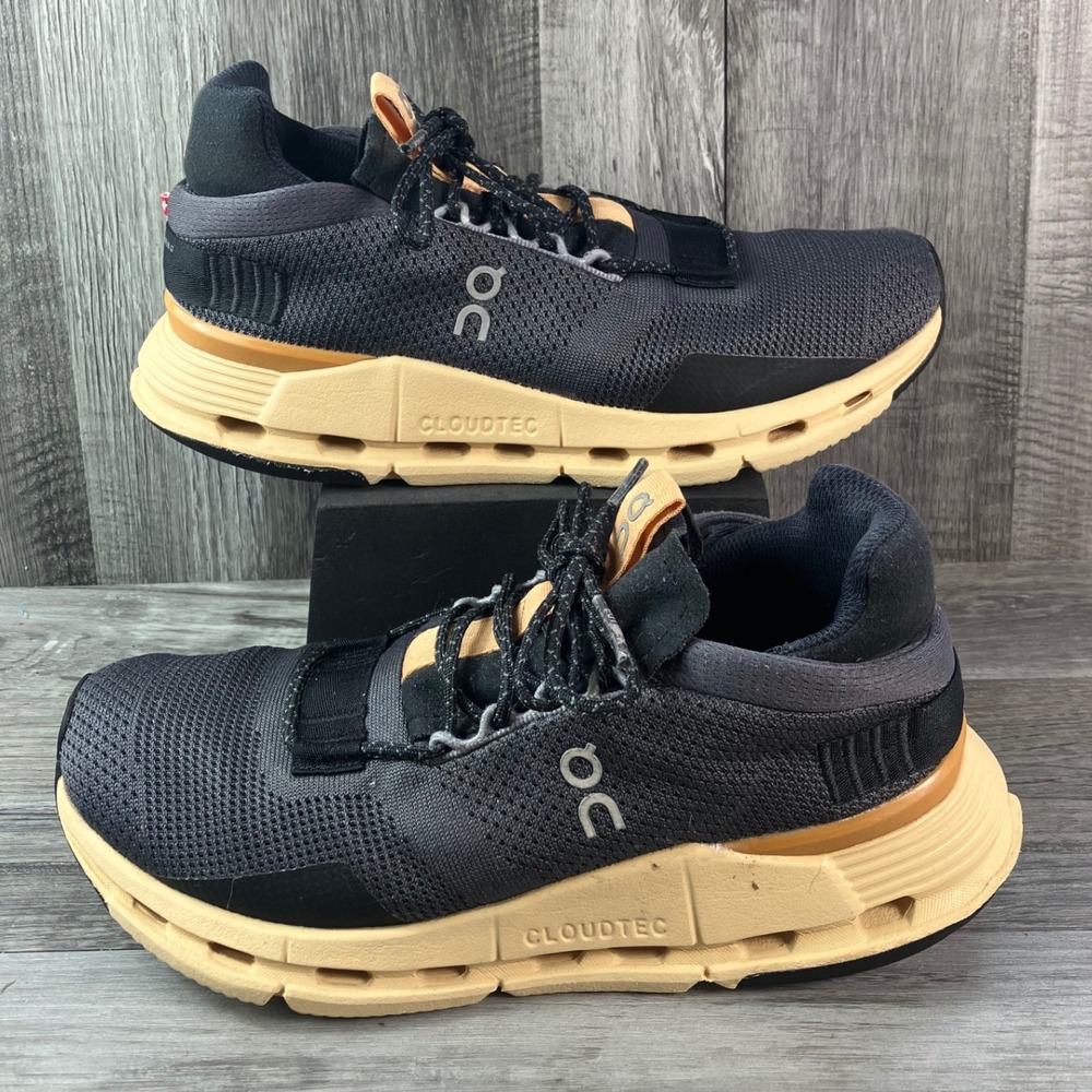 On Cloudnova Womens 6.5 Running Shoes Shadow Tan 26.98491 CloudTec